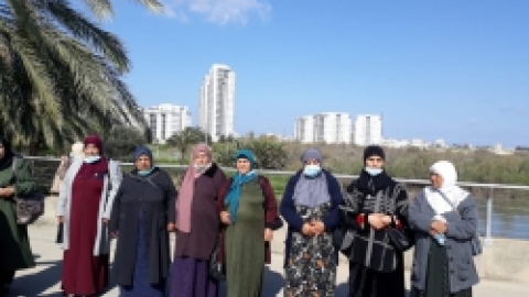 סלמה חוסניה וראס אל עין בטיול לעין אפק, אפריל 2021 (15).jpeg
